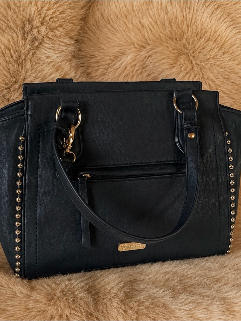 Jessica Simpson Camille Studded Tote - Picture 2 of 7